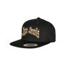 MT Accessoires The notorious Big Logo Snapback Black Other One Size male
