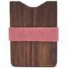 Gunton Wooden Wallet Barna unisex