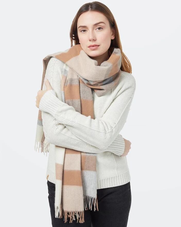 Tentree RWS Wool Woven Plaid Scarf