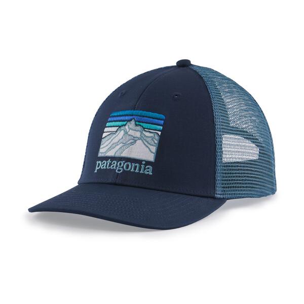 Patagonia Unisex Line Logo Ridge LoPro Trucker Hat, Plume Grey