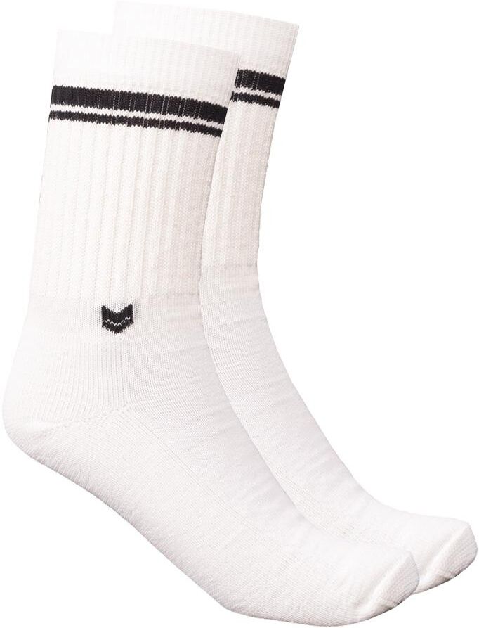 VAI-KØ Crew Sock - Organic Merino Wool, Off White / 43-46