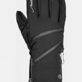 Reusch Womens Lore Stormbloxx Glove Black/ Silver Size: (8)