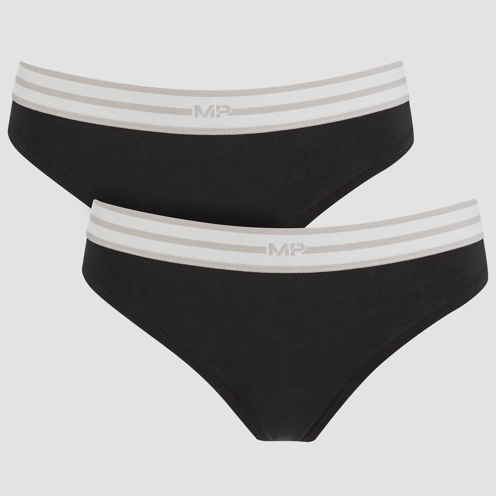 MP Women's Thong - Black (2 Pack) - XL