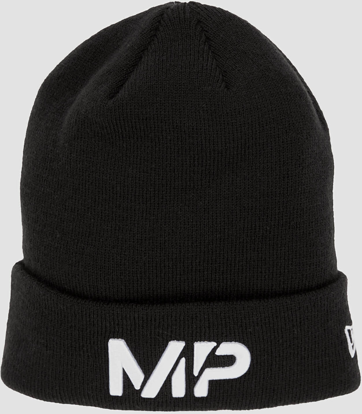 MP New Era Cuff Knitted Beanie - Black/White