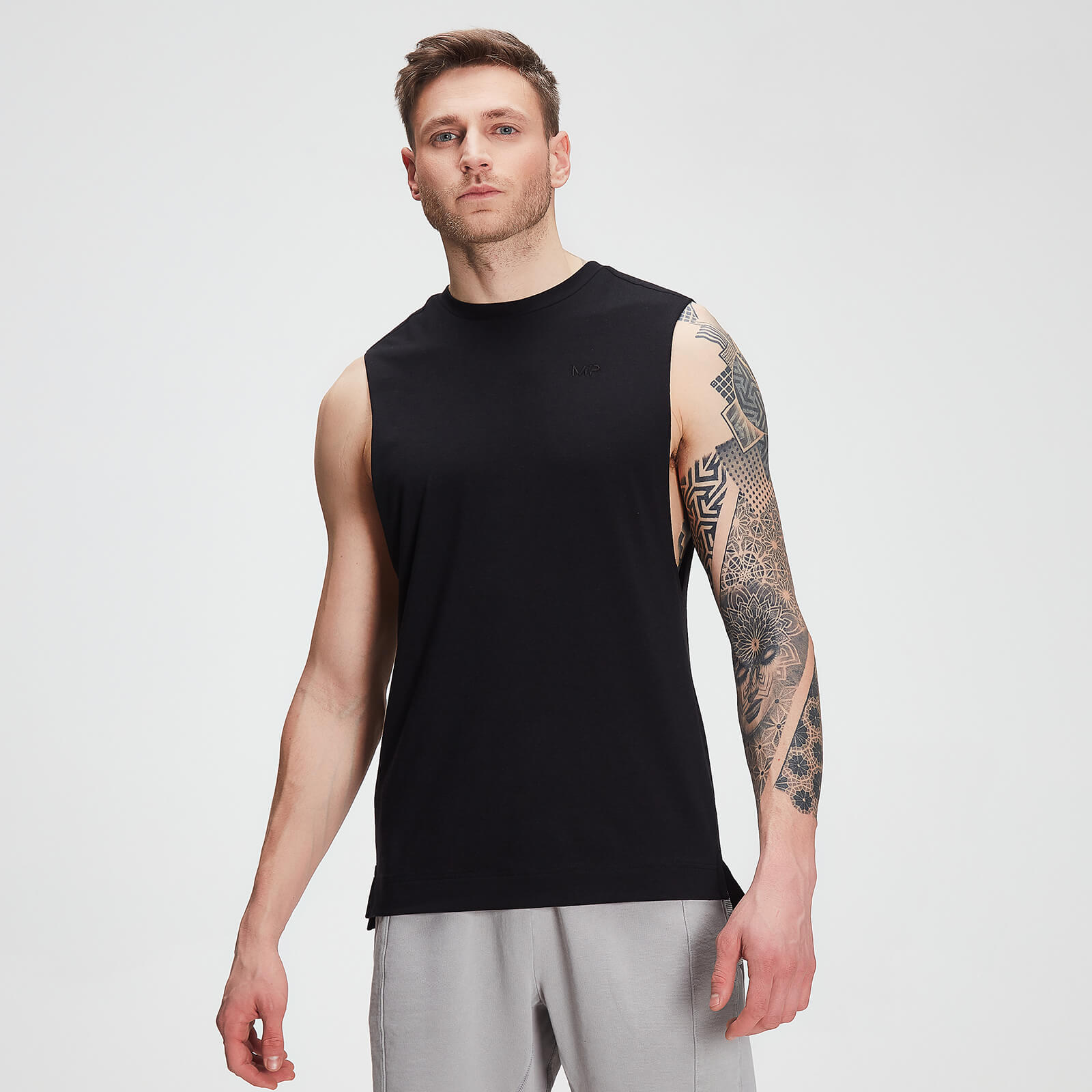 MP Men's Training drirelease® Drop Armhole Tank - Black - XS