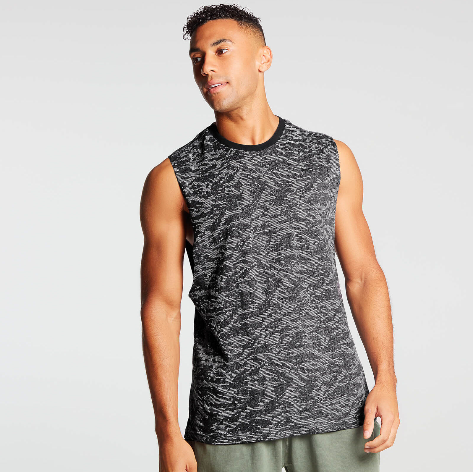 MP Men's Training Camo Tank Top - Black - XS