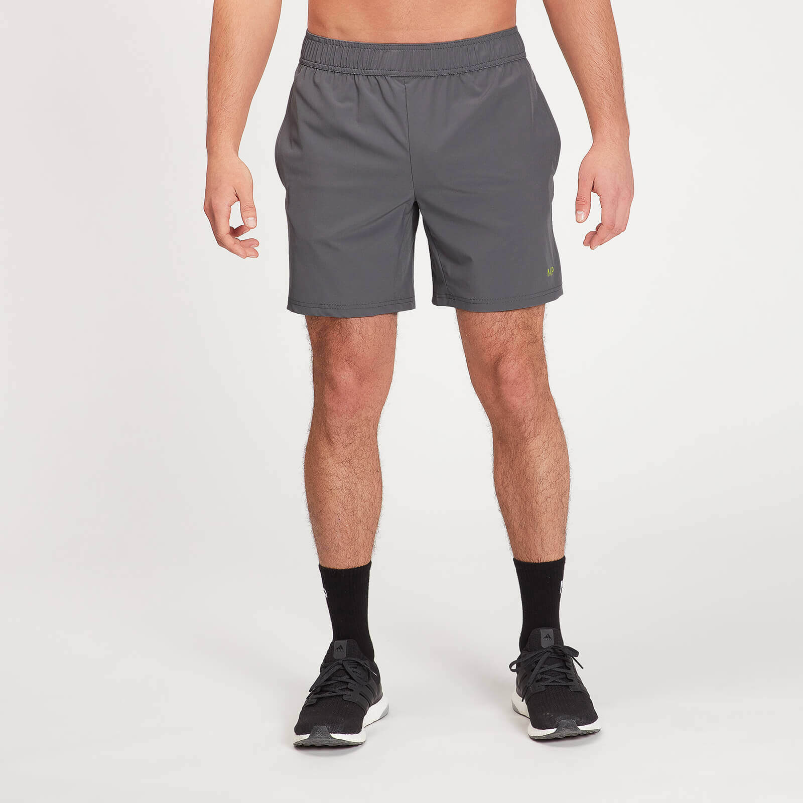 MP Men's Graphic Running Shorts - Carbon - M