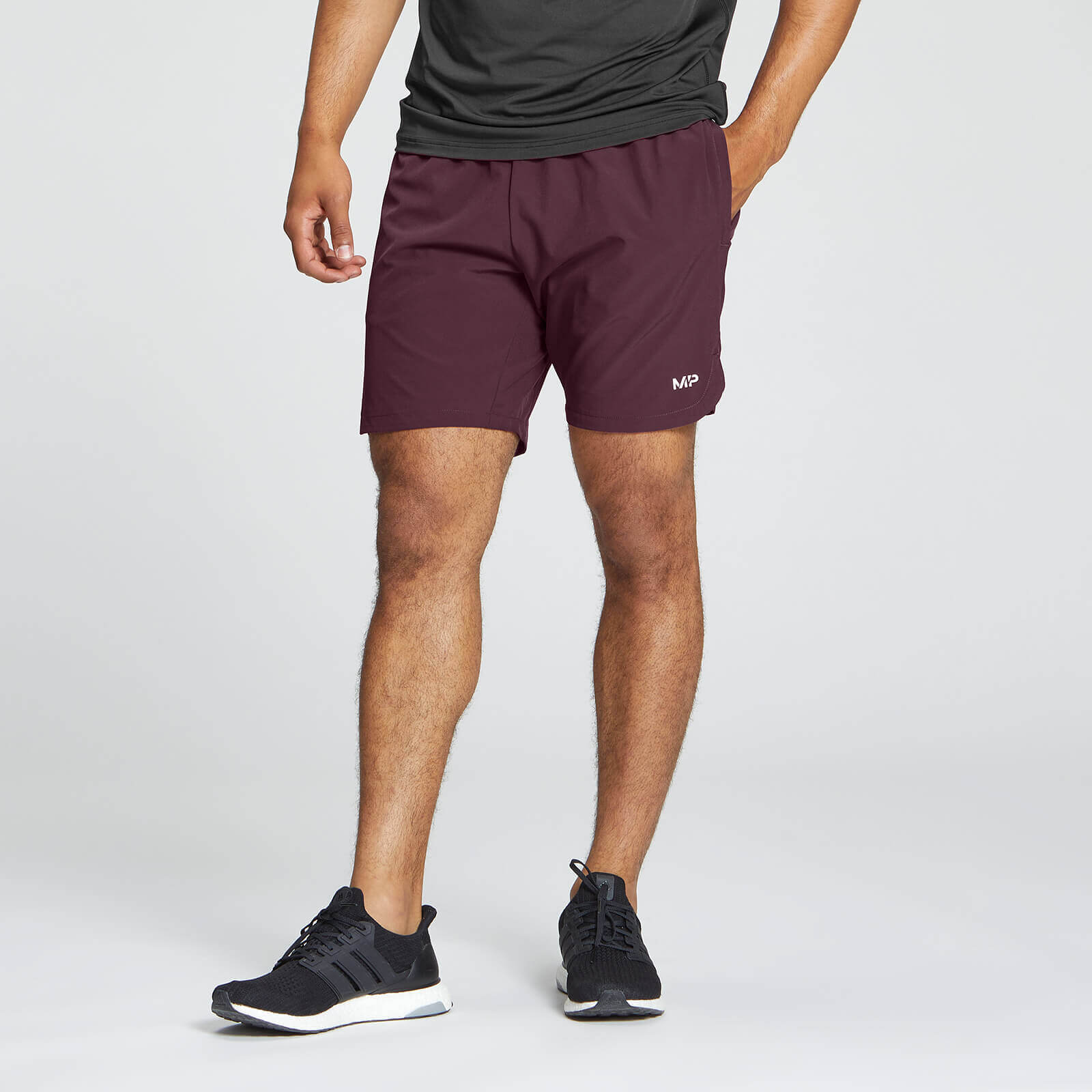 MP Men's 2 in 1 Training Shorts - Port - M