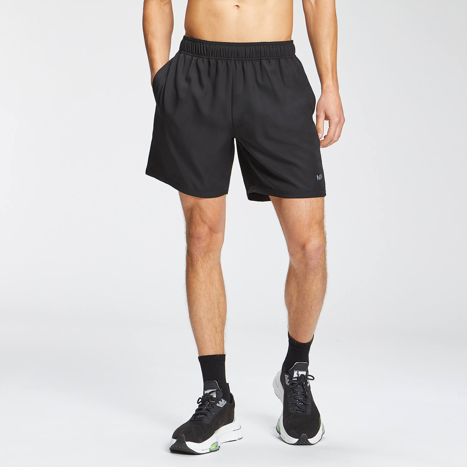 MP Men's Repeat Graphic Training Shorts - Black - XL