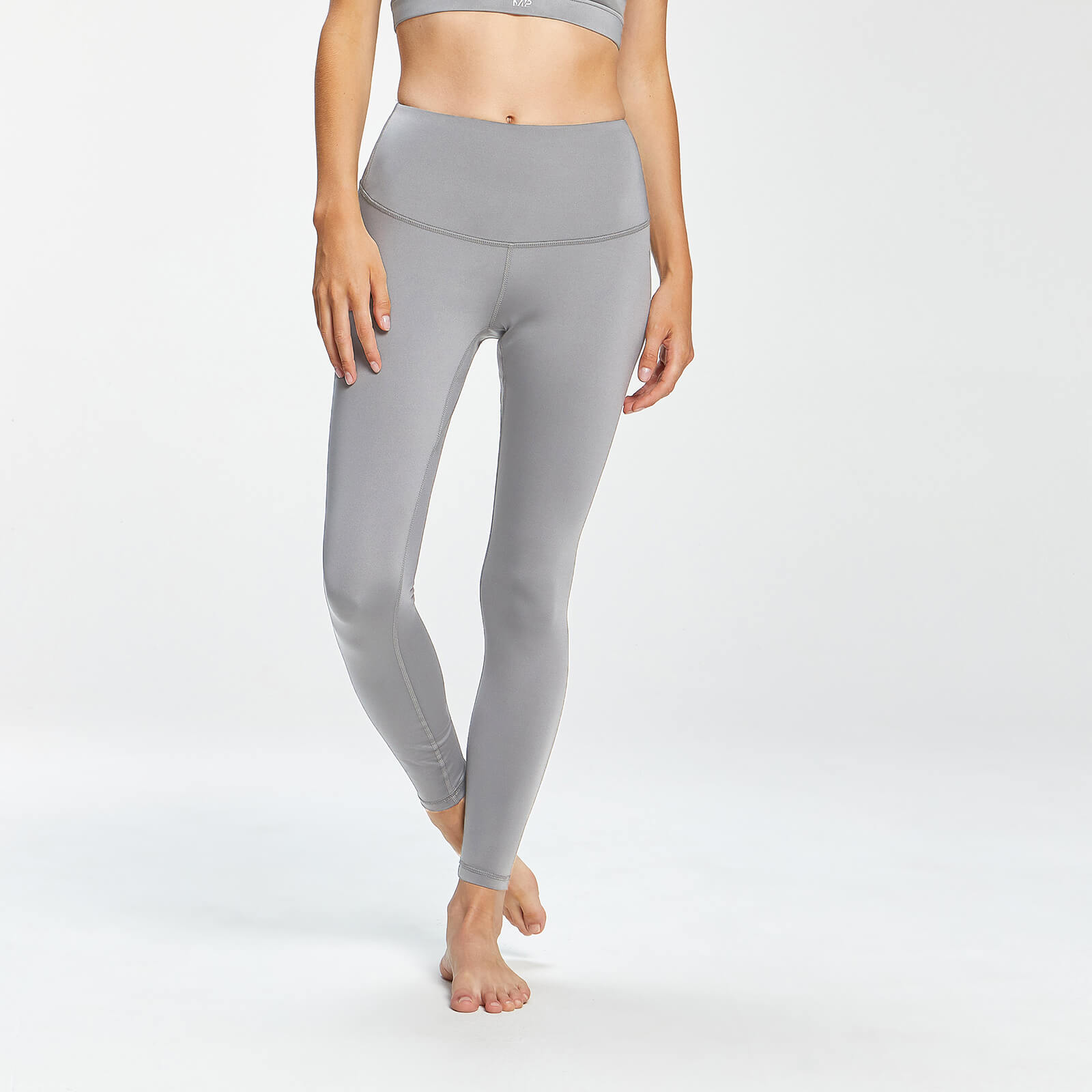 MP Women's Composure Leggings - Chrome Marl - L