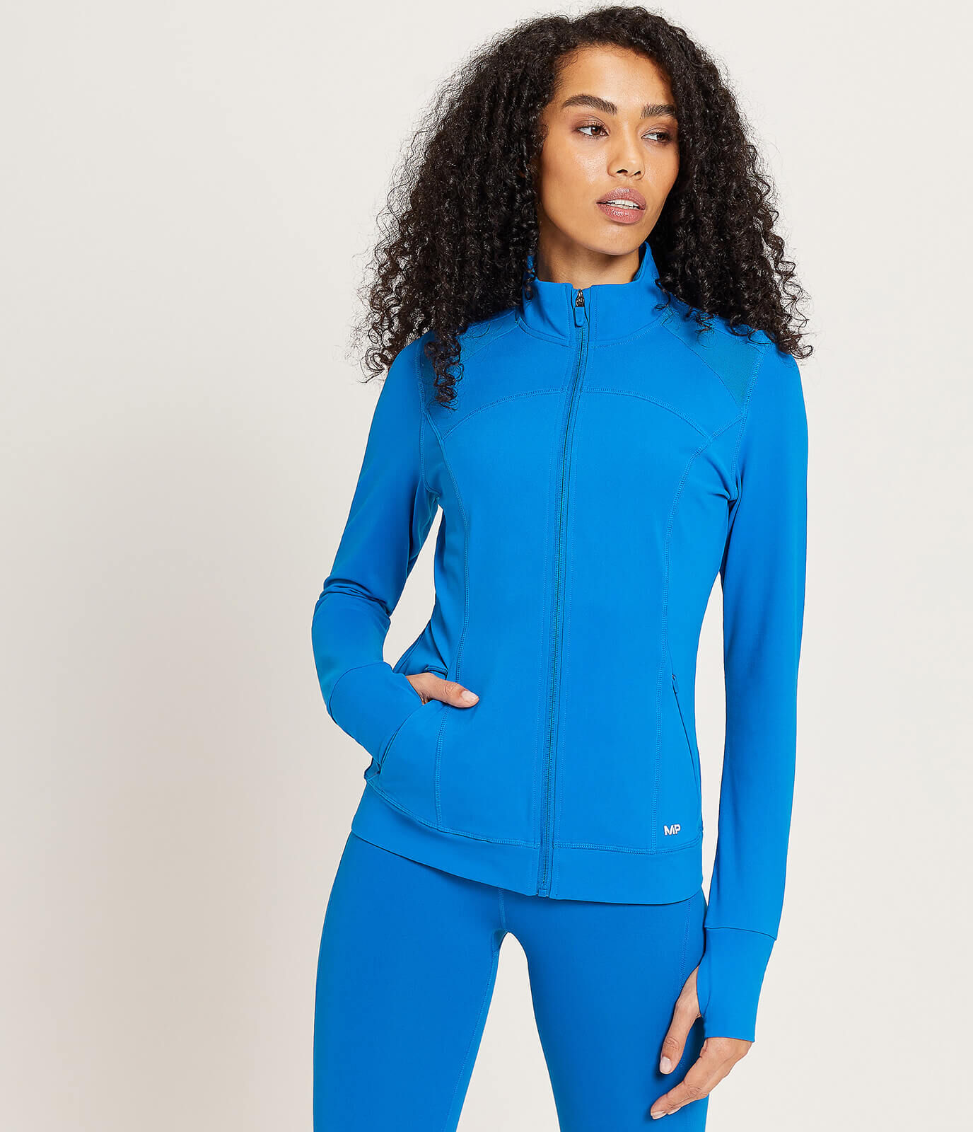 MP Women's Power Regular Fit Jacket - True Blue  - M