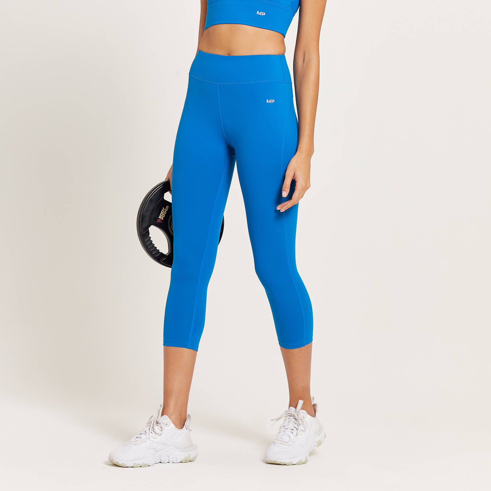 MP Women's 3/4 Power Leggings - True Blue  - S