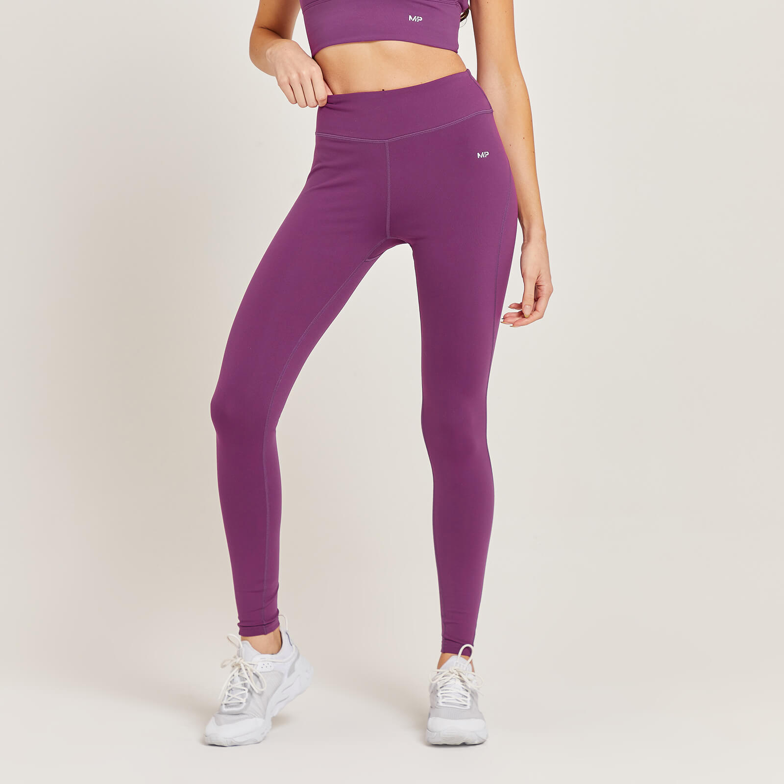 MP Women's Power Leggings - Purple  - XL