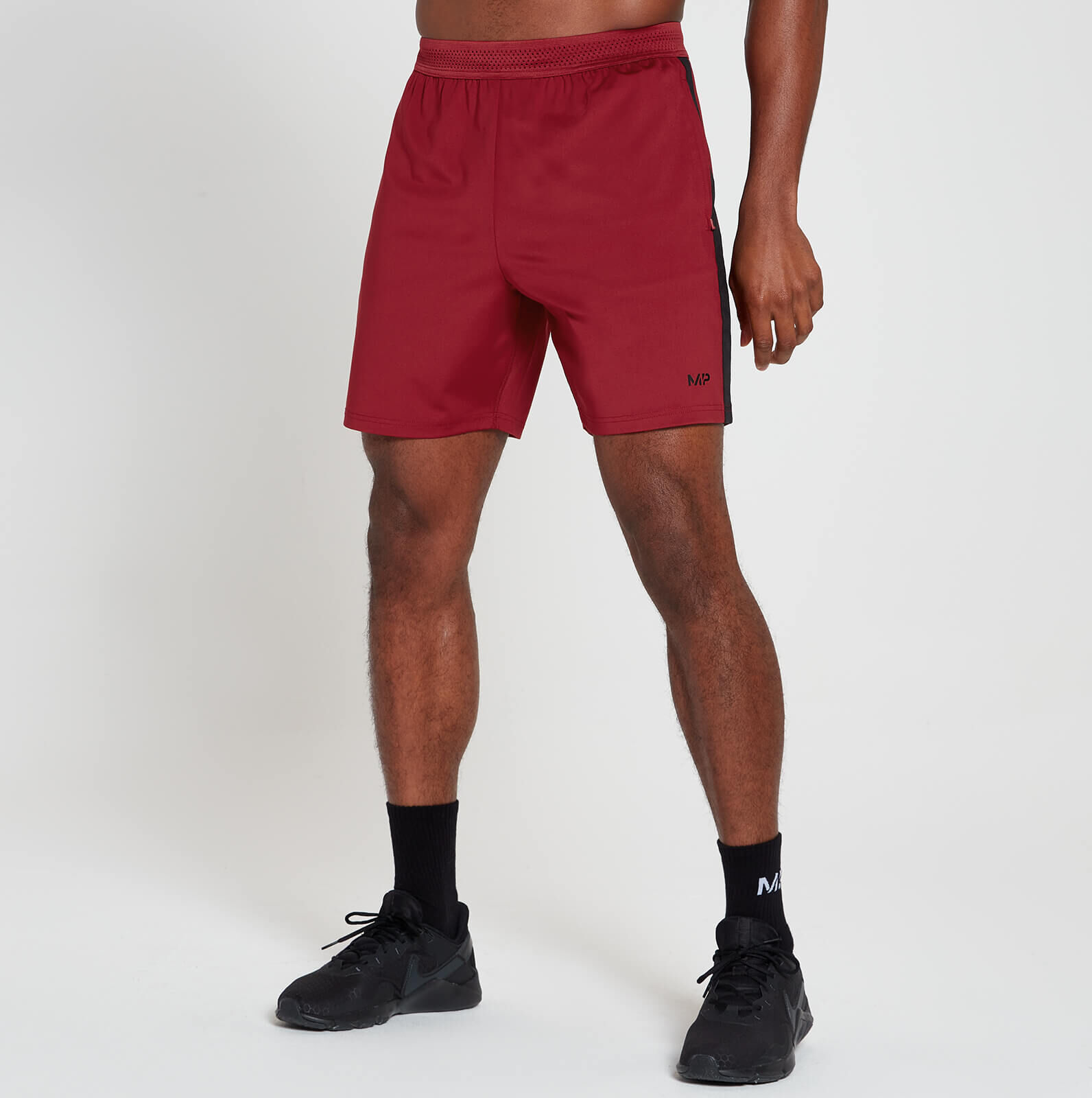 MP Men's Tempo Shorts - Scarlet - XXS