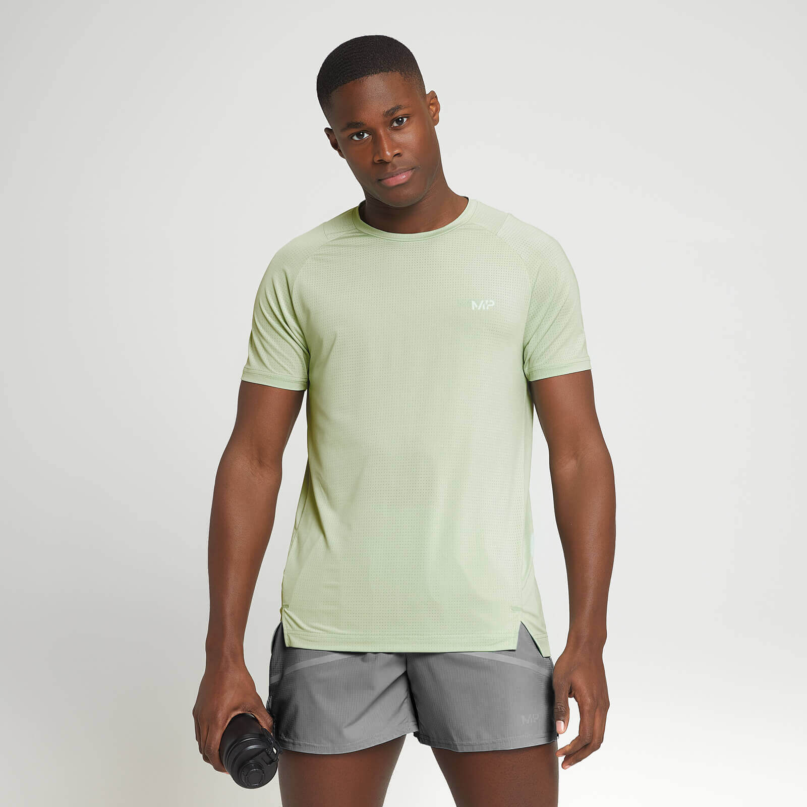 MP Men's Velocity Ultra Short Sleeve T-Shirt - Frost Green - L