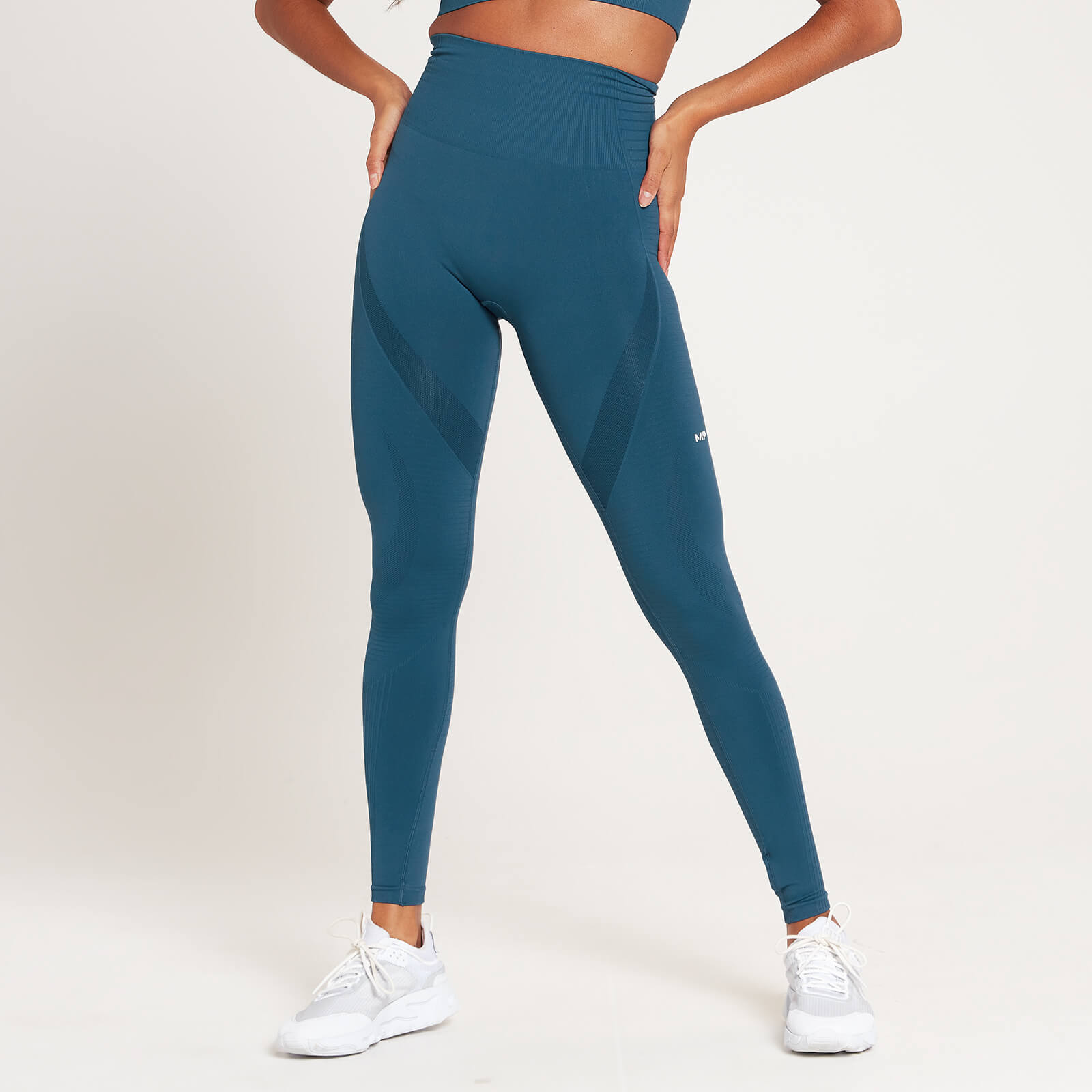 MP Women's Tempo Seamless Leggings - Dust Blue  - S