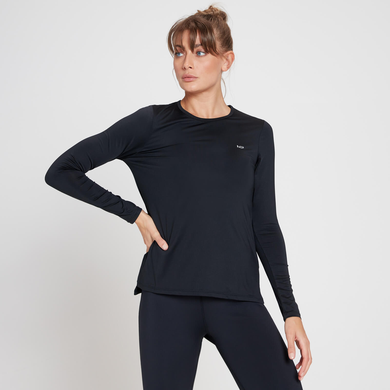 MP Women's Velocity Long Sleeve T-Shirt - Black  - M