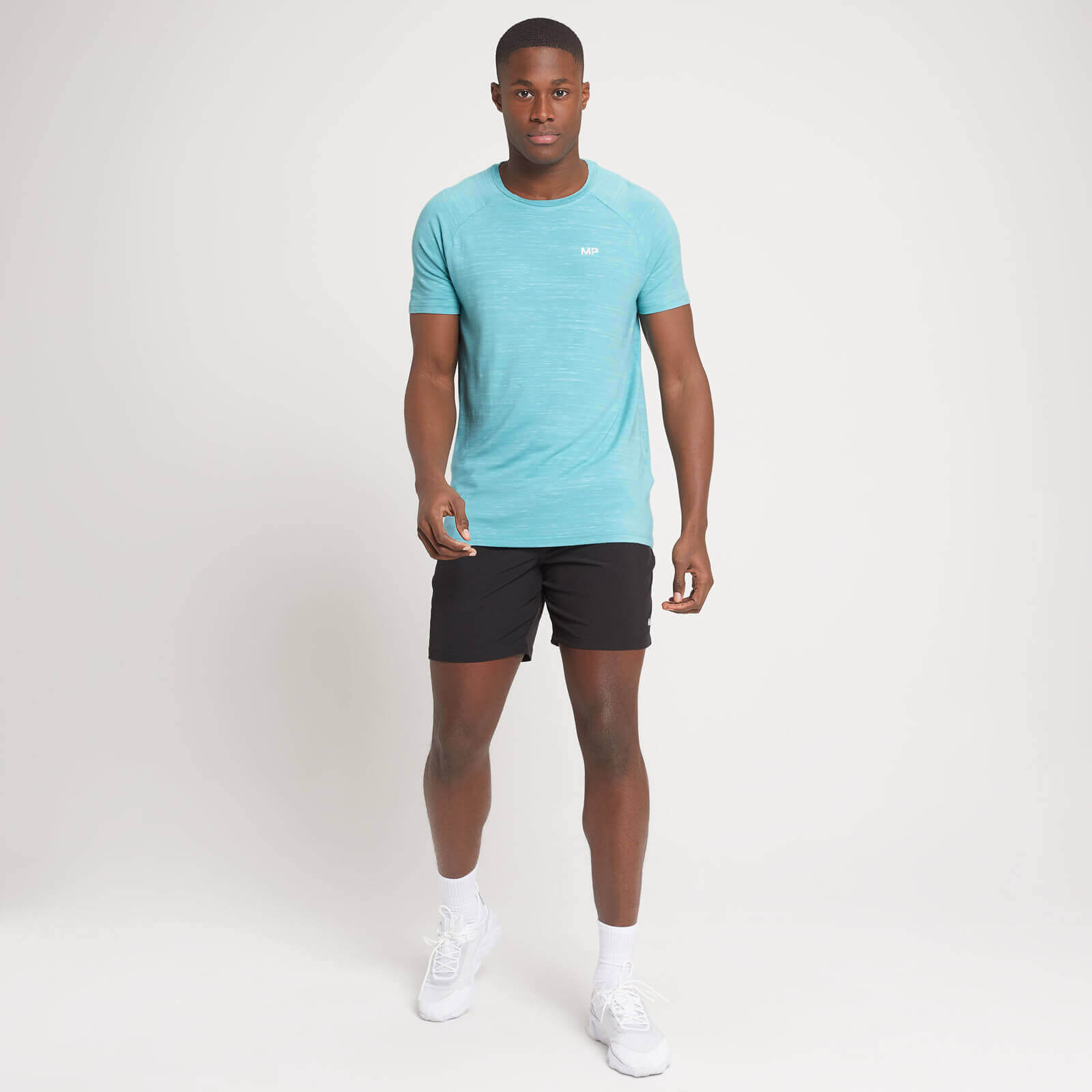 MP Men's Performance Short Sleeve T-Shirt - Smoke Green Marl - XXXL