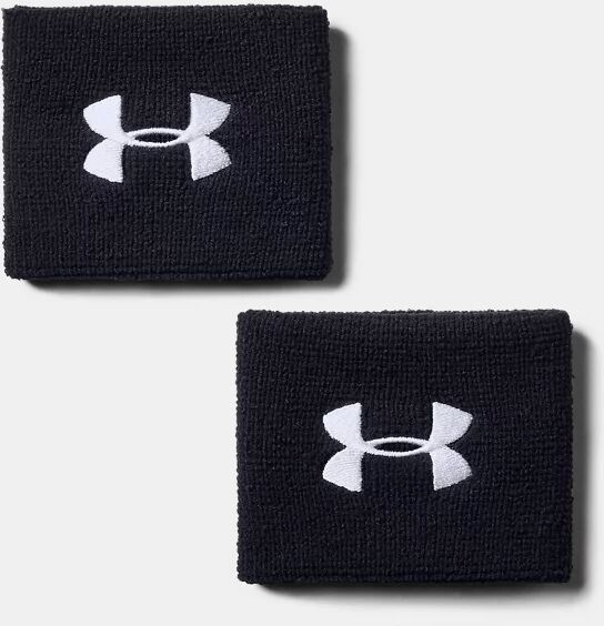 Under Armour Men's UA 3" Performance Wristband - 2-Pack Black Size: (OSFA)