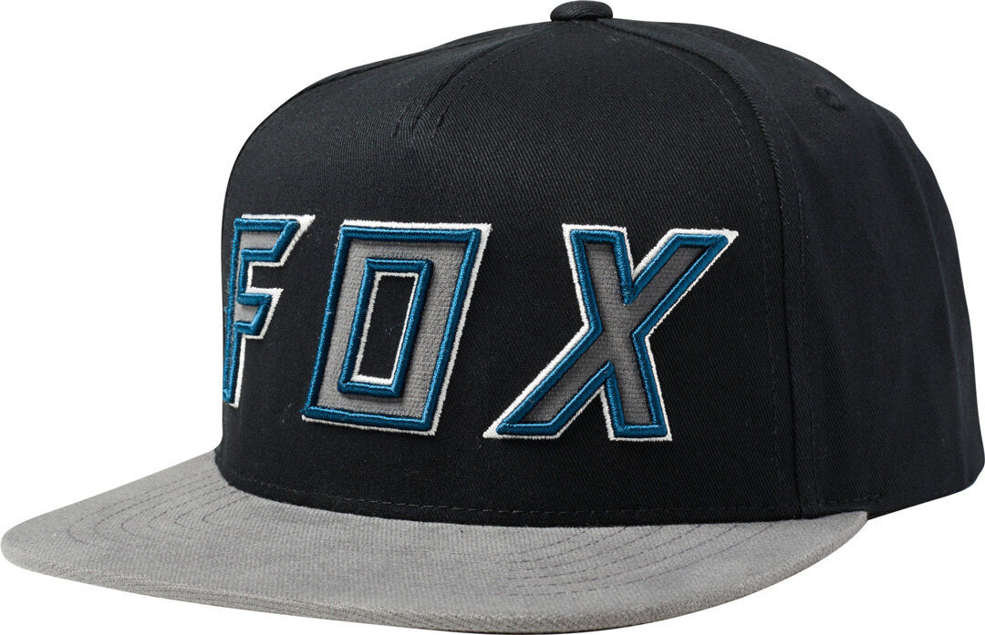 Fox Posessed Snapback Hat  - Black Grey
