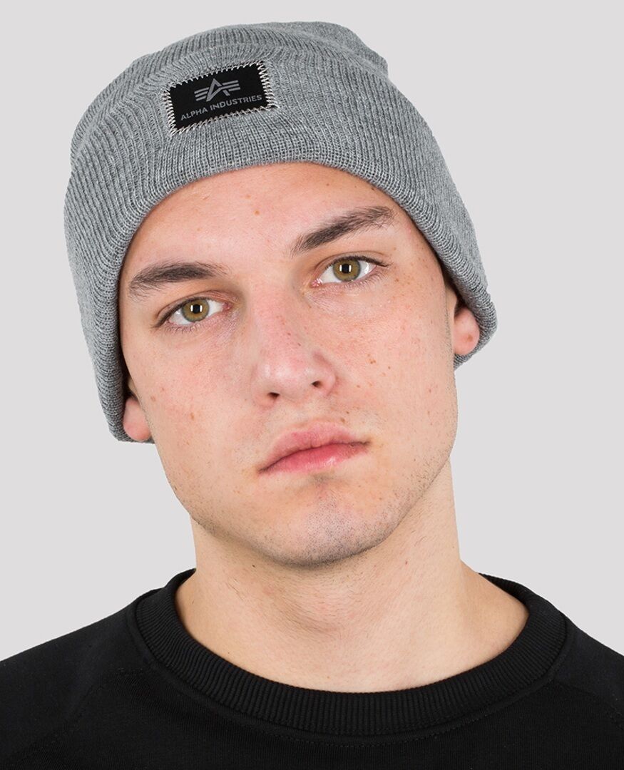 Alpha Industries X-Fit Beanie  - Grey