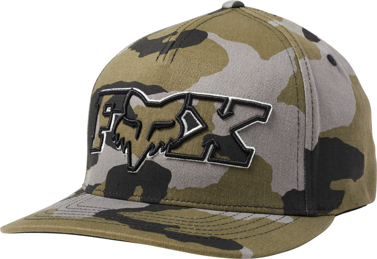 Fox Ellipsoid Flexfit Cap  - Green Brown