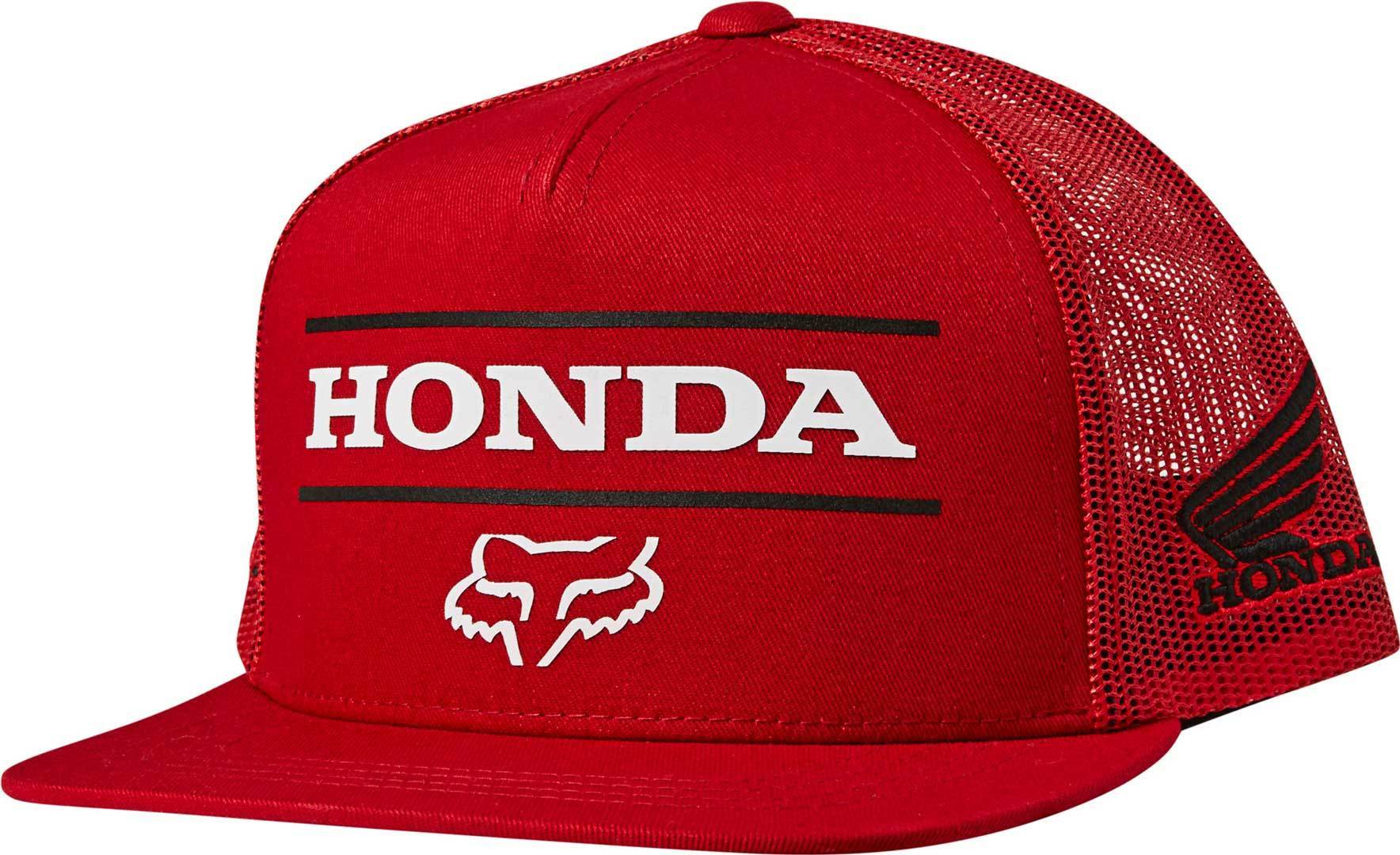 Fox Honda Snapback Cap  - Red