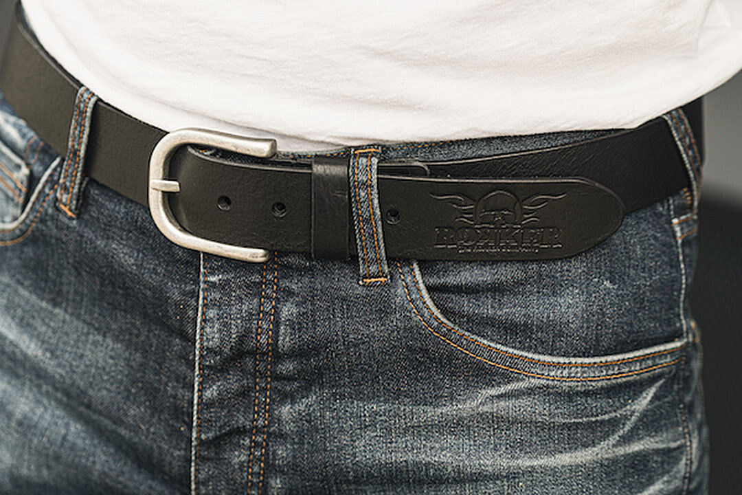 Rokker Oakland Belt  - Black Grey