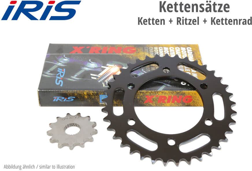 Iris Kette & Esjot Räder X-Ring Chainset Husqvarna 701 Supermoto, 16-