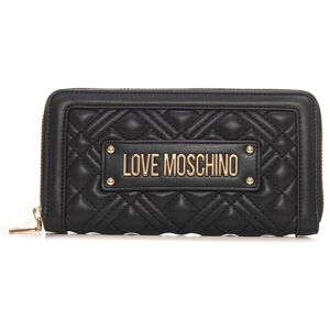 Love Moschino Portafoglio zip around Nero Donna UNI