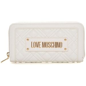 Love Moschino Portafoglio zip around Bianco Donna UNI