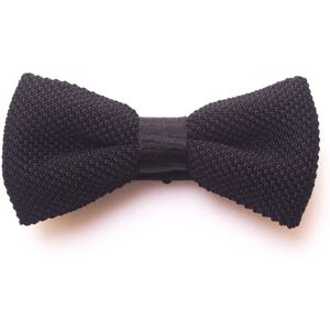 Boss Papillon Bow Tie Knitted Nero Uomo UNI