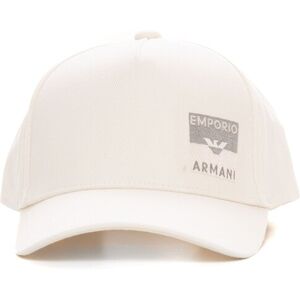 Giorgio Armani Cappello con visiera Bianco Uomo UNI