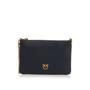 Pinko Pochette in pelle Flat Nero Donna UNI