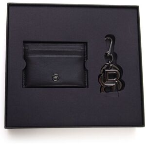 Boss Set portacarte e portachiavi GBBM-C-CASE-KEY-RING Nero Uomo UNI