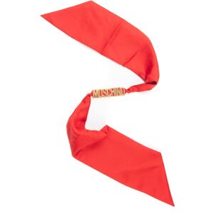 Moschino Sciarpa Rosso Donna UNI