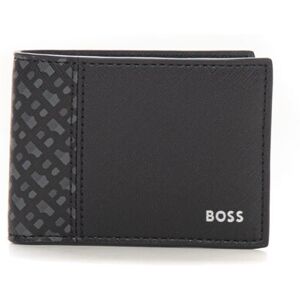 Boss Portafoglio piccolo in pelle ZAIR-S Nero Uomo UNI