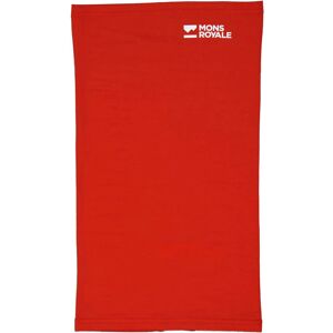 MONS ROYALE DAILY DOSE MERINO NECKWARMER RETRO RED One Size