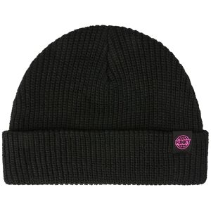 FUNKY LOGO SHORT BEANIE BLACK One Size