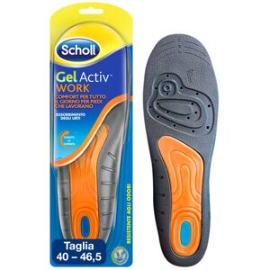 Scholl GelActiv Work Soletta Uomo in Gel