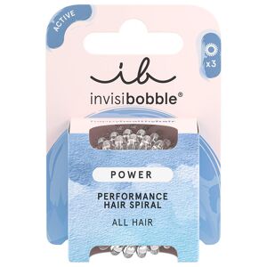 invisibobble Haargummis Power Crystal Clear, per confezione 3 pezzi