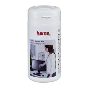 Hama Confezione 100 salviette umidificate per pulizia schermi TFT/LCD