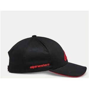 Cappellino Moto Alpinestars ROSTRUM HAT Nero Rosso taglia unica