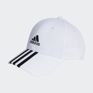 adidas Cappello Berretto Bianco Cotone 3 stripes Baseball Sportswear lifestyle