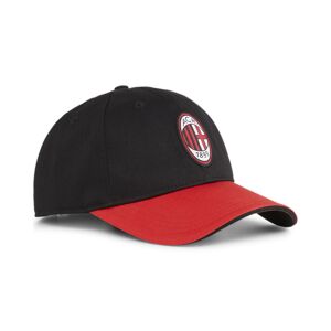 Puma Ac Milan Cappello Berretto Nero Baseball Fan Cotone 2024 Tempo Libero