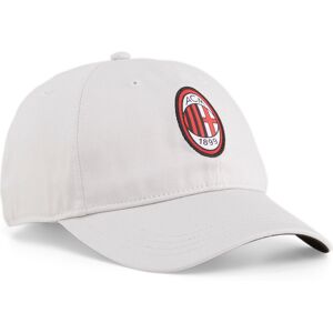 Puma Ac Milan Cappello Berretto Unisex Grigio Team Cap 2023 24 Cotone