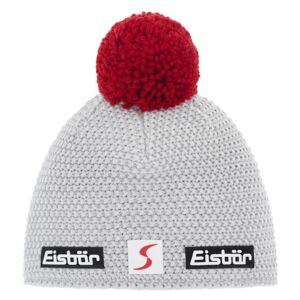 Eisbär Jamie Pompon - berretto Grey/Red