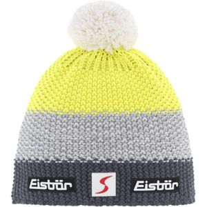 Eisbär Star Pompon SP - berretto Yellow/Grey