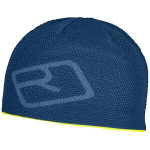 Ortovox Merino Logo Knit - berretto Light Blue/Yellow