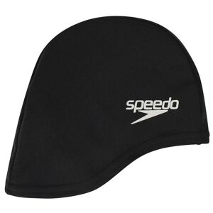 Speedo Junior Polyester Cap - cuffia - bambino Black